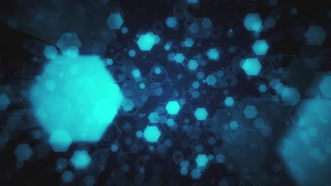 antecedentes de tecnología futurista abstracta