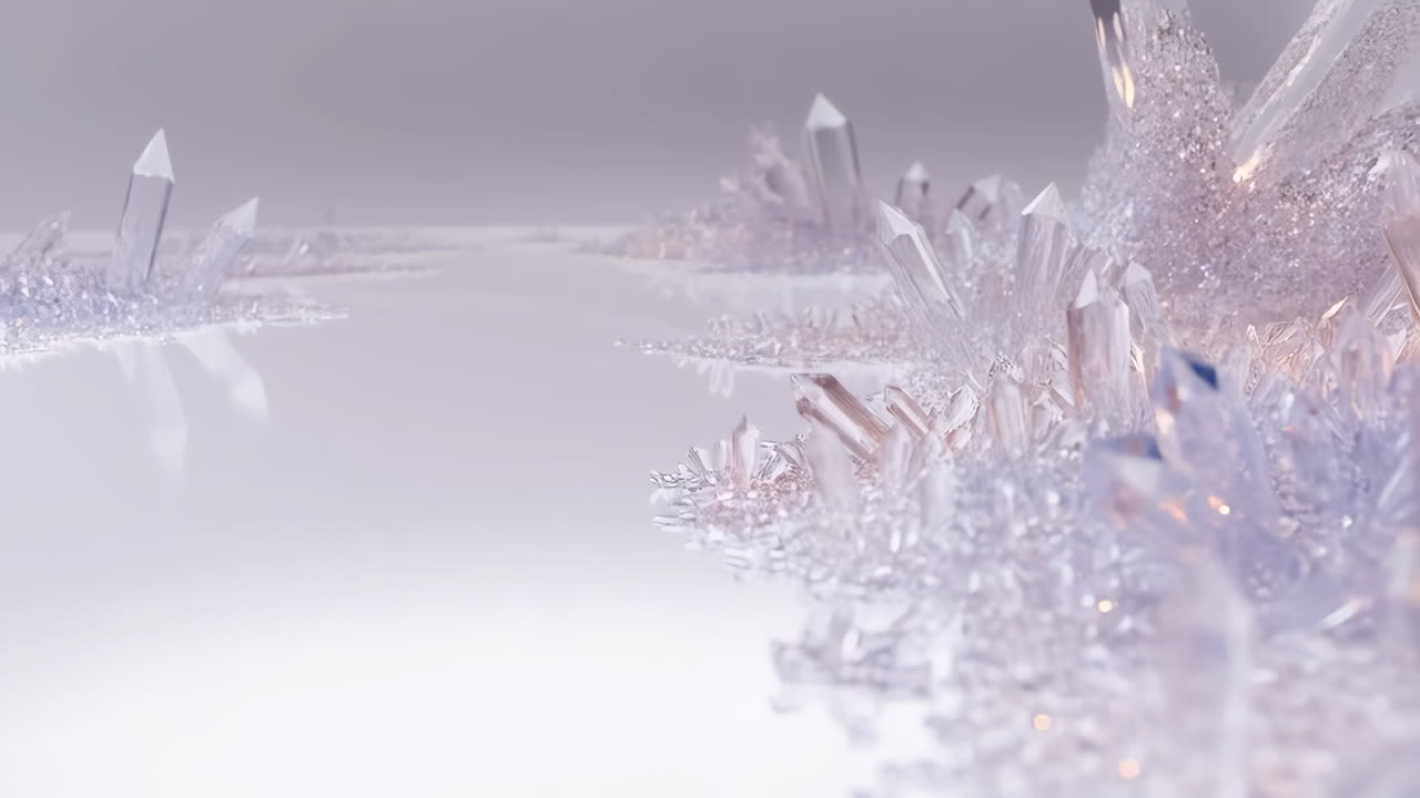 Ethereal Crystal Landscape