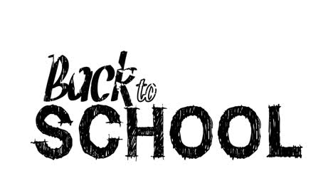 Animation-of-back-to-school-text-on-white-background