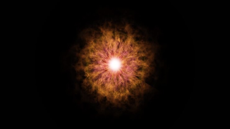 Abstract Nebula Explosion