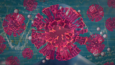 Animation-of-covid-19-cells-and-data-processing