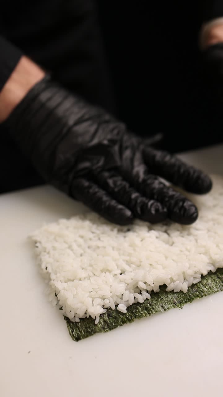 Preparación de sushi