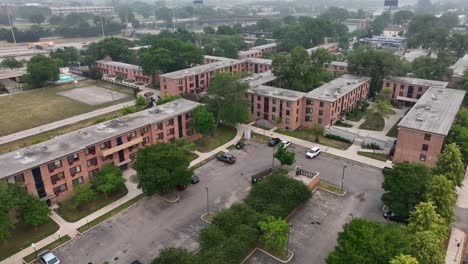 apartments in city suburb