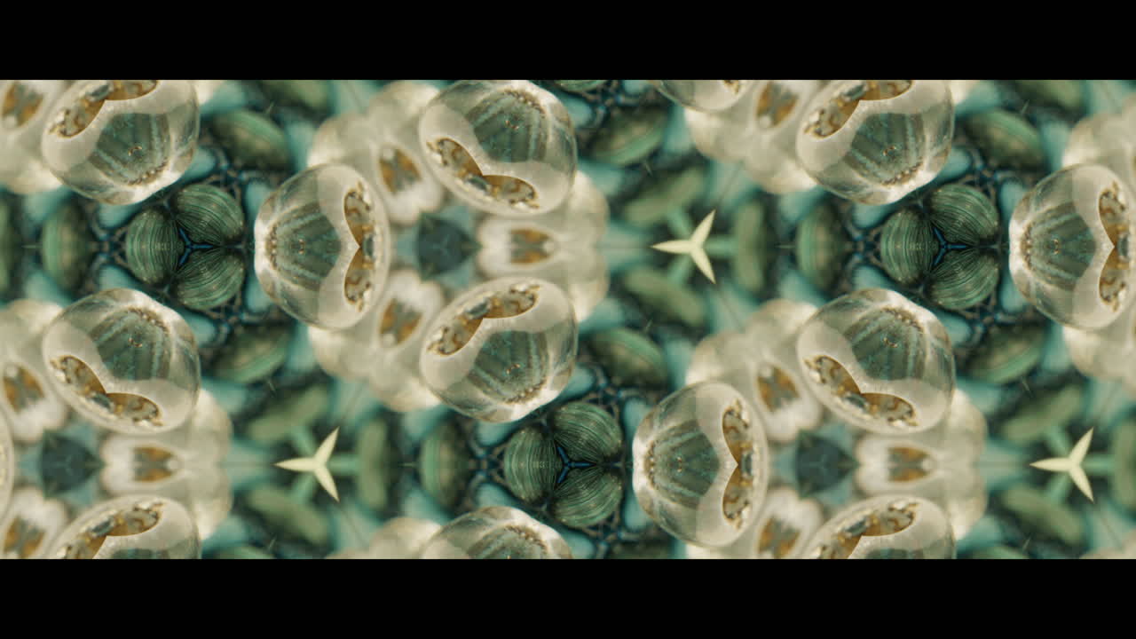 patrón de kaleidoscopio abstracto