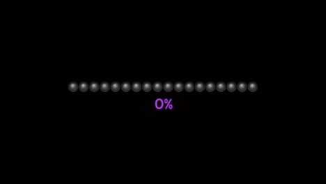animation purple loading bar.