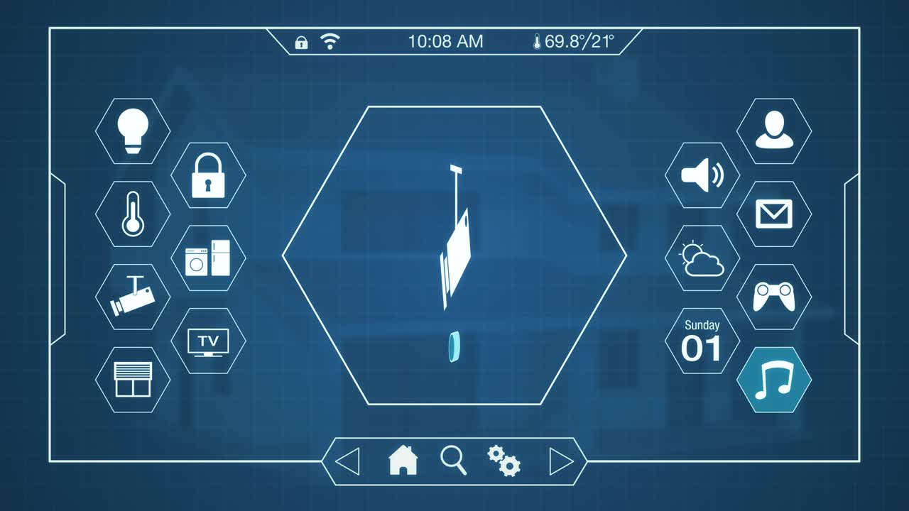 스마트 홈 컨트롤 패널