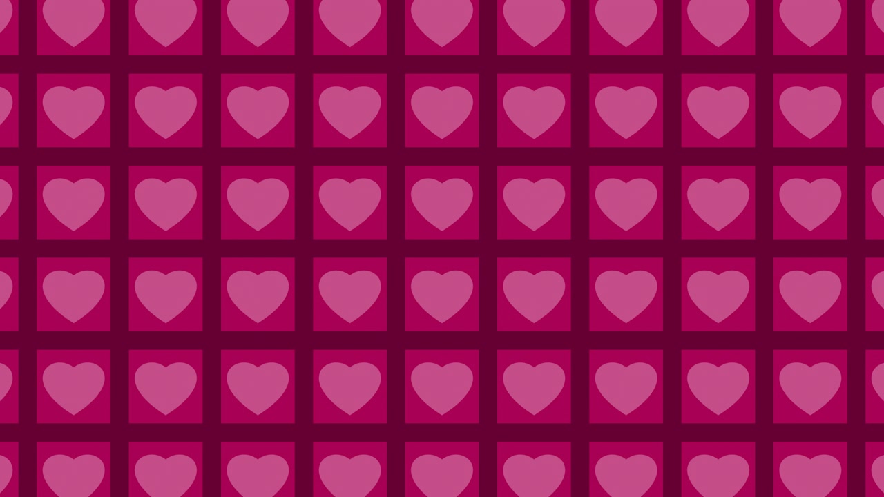 Pink Heart Pattern