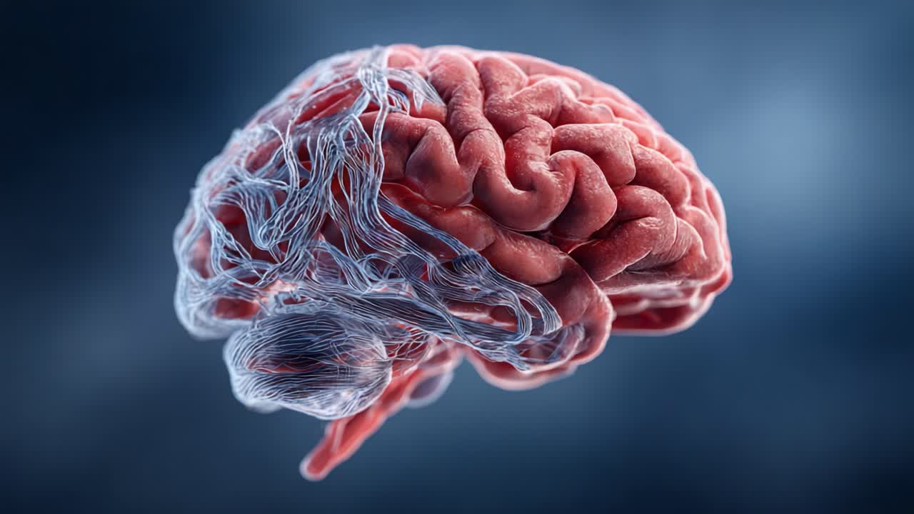 A Stunning Visual Representation of the Human Brain Highlighting Its ...