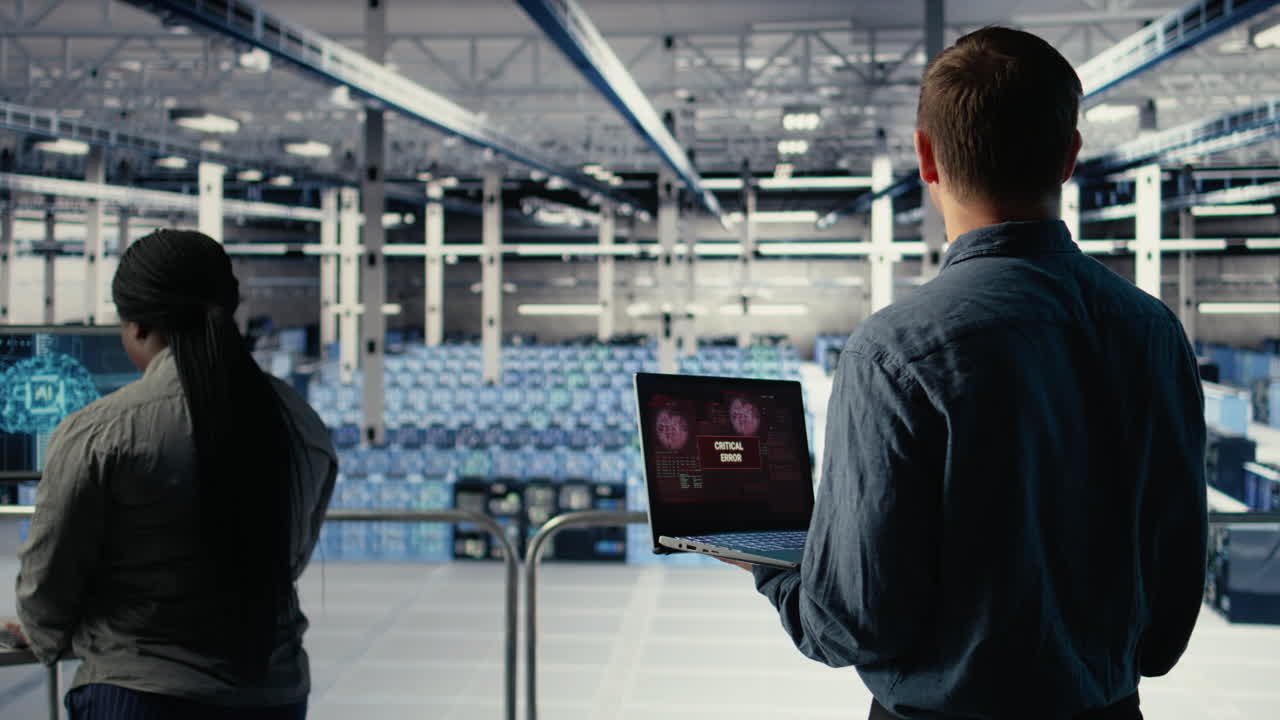 Server Hub Programmer Alerted By Warning Message On Laptop About Bugs