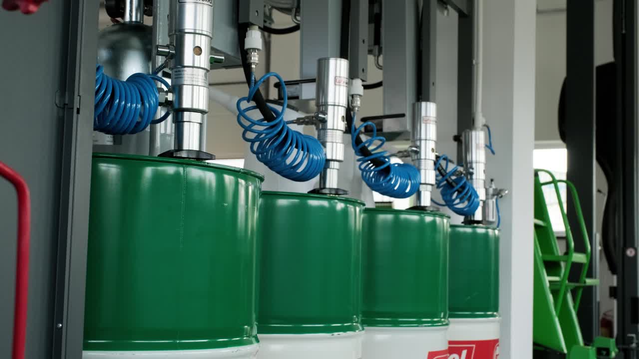 자동 오일 배럴 채우기 시스템