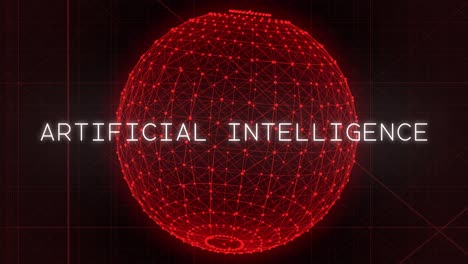 Red-AI-sphere-made-of-moving-particles-animate-and-reveal-the-phrase-"Artificial-Intelligence