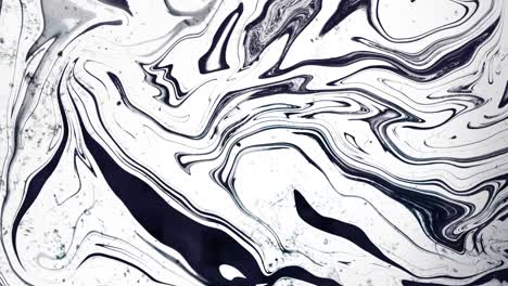 Animation-of-background-with-moving-white-and-black-waves