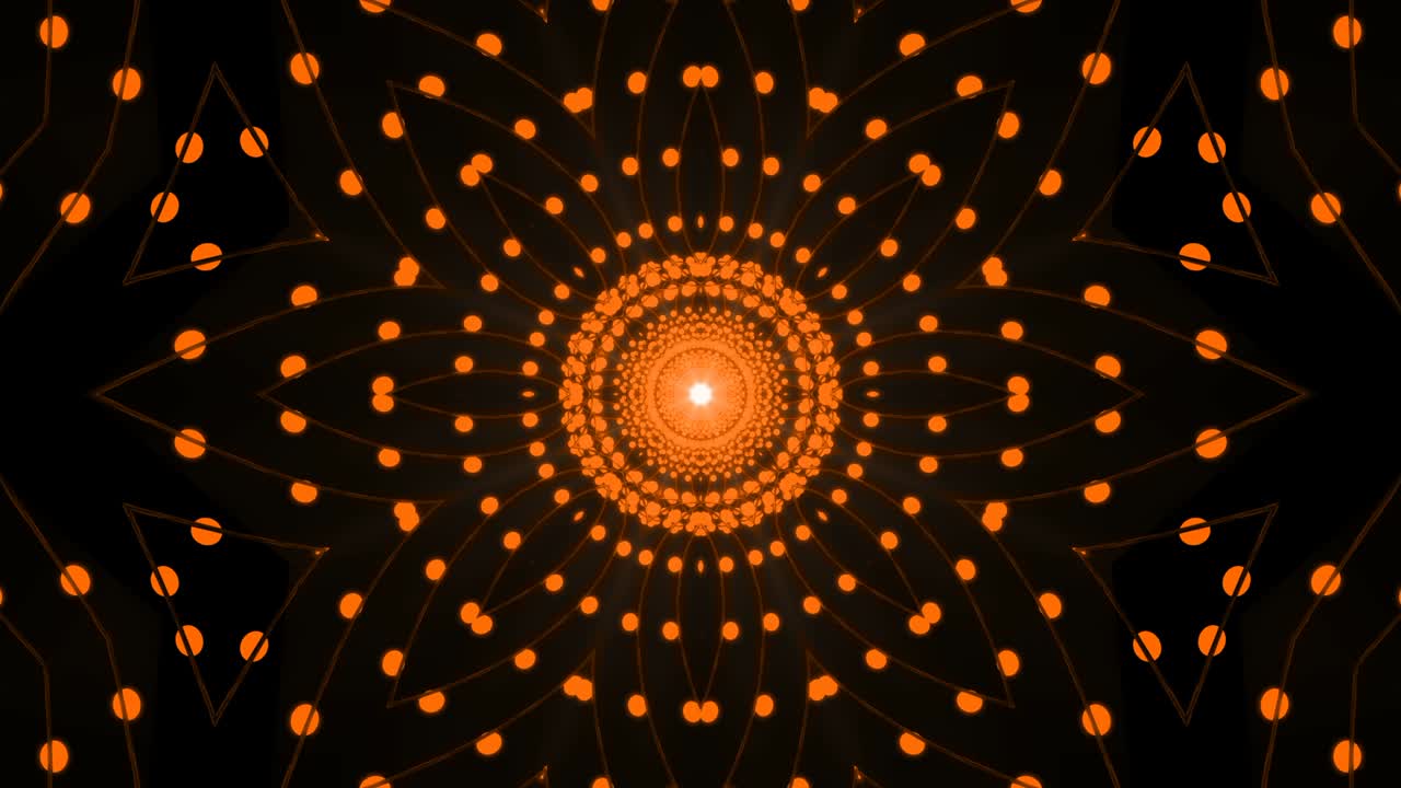 túnel de pasillo de fondo abstracto con bucle tecnológico