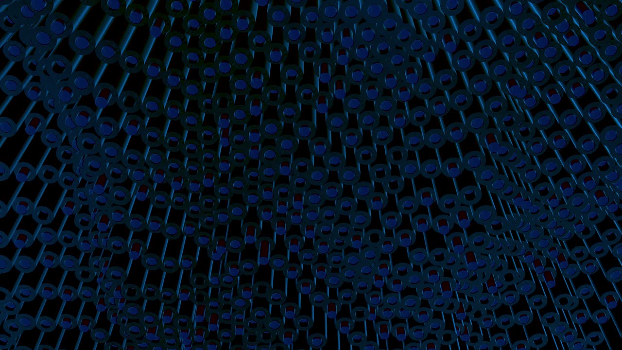 patrón abstracto de tubos azul oscuro