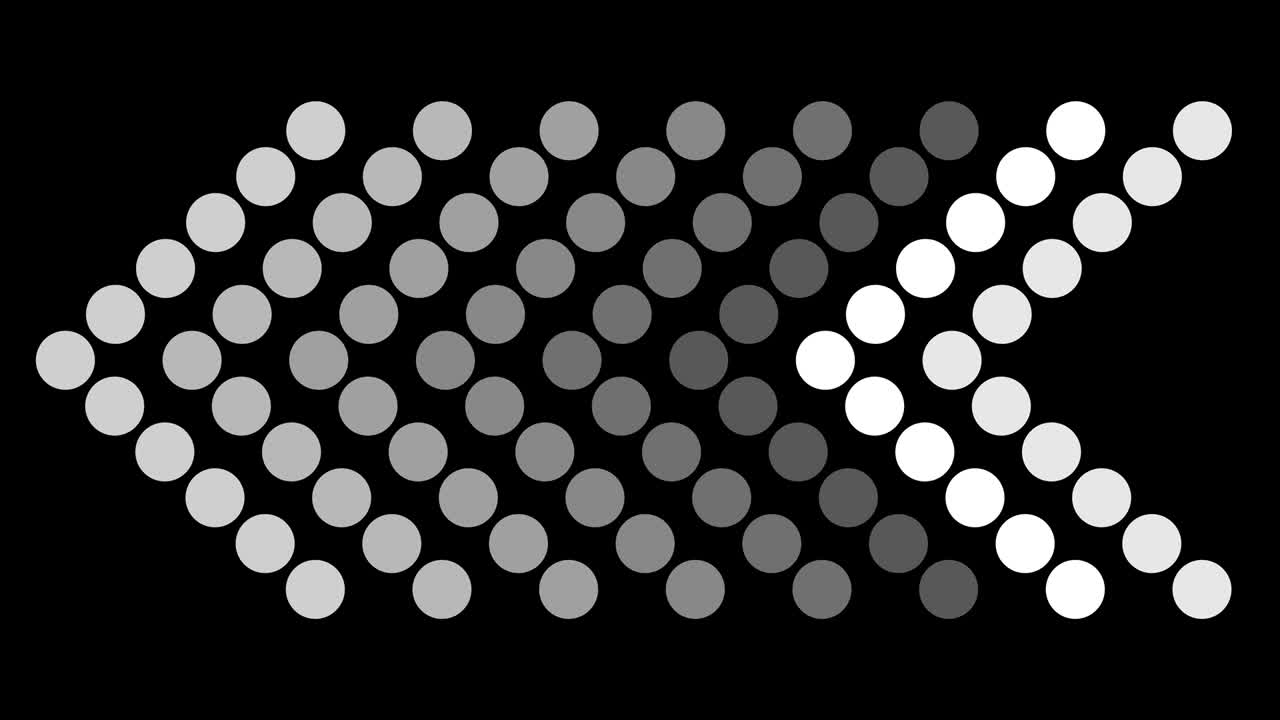 Animation of arrows.