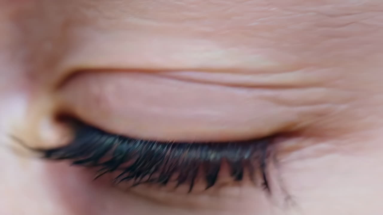 Primo piano dell'occhio di una donna