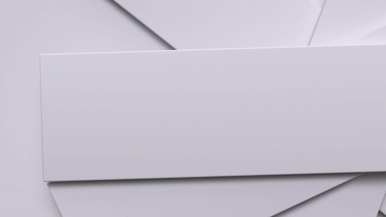 3d rendering motion white scene abstract