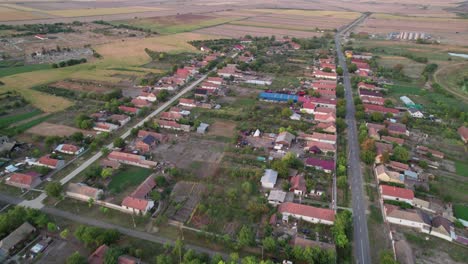 Slow-Push-Overhead-Balkan-Village