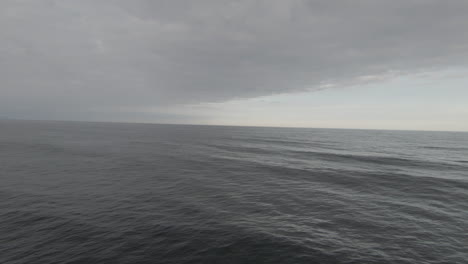ocean view under cloudy sky