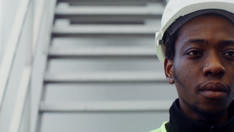 construction worker portrait