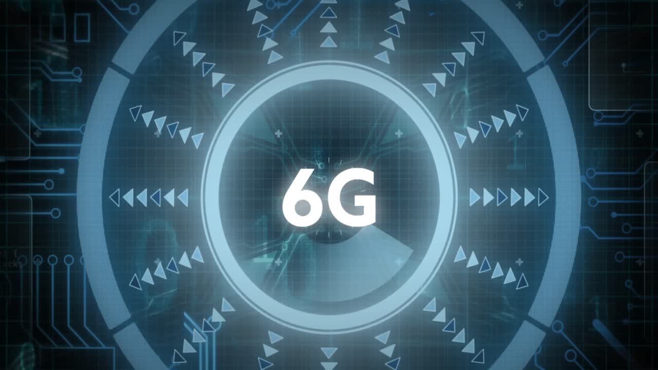 6g 텍스트 및 범위 스캔 및 데이터 처리의 애니메이션