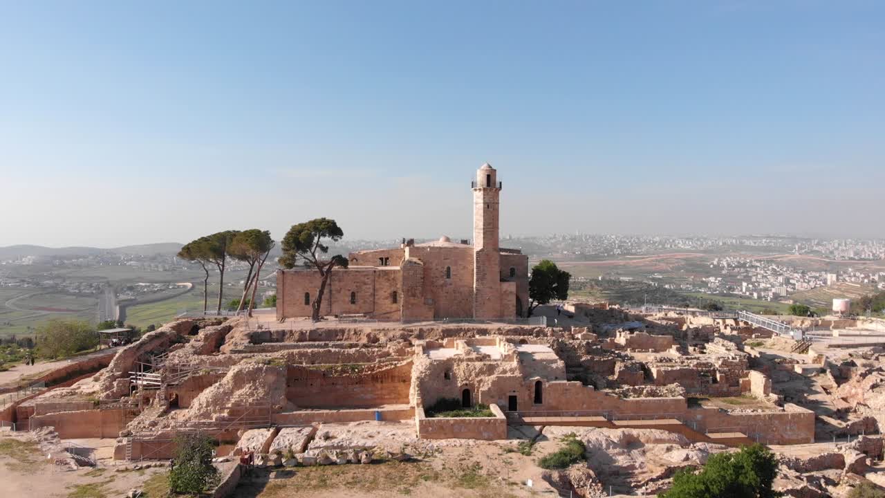 예언자 네비 사무엘 국립 공원 공중 사진