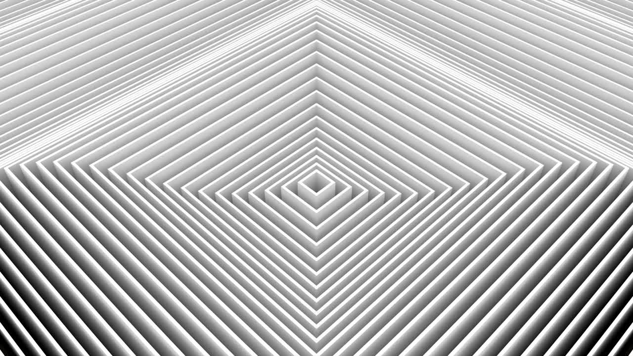 los cuadrados formaron una onda