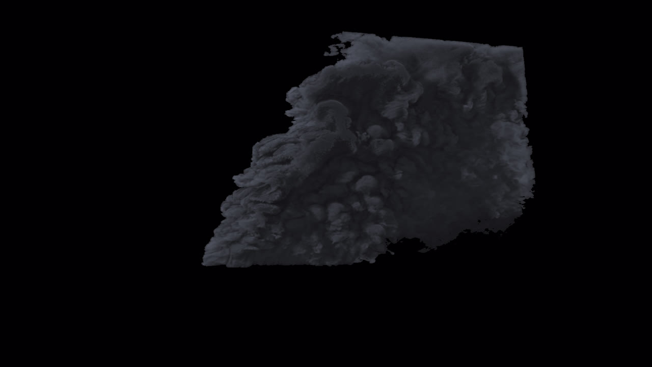 추상 연기 구름