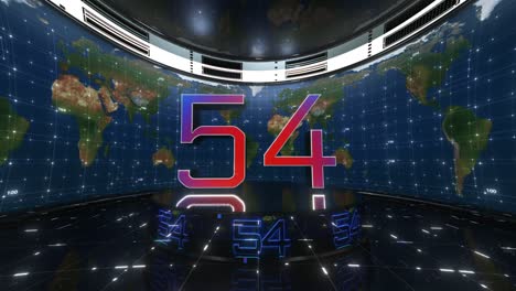 exciting 3d countdown animation