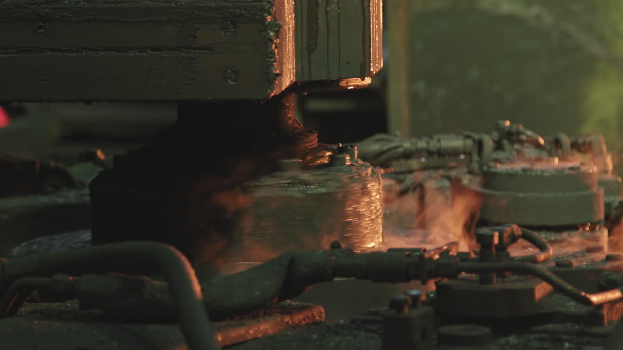 Working Equipment At Forging Shop