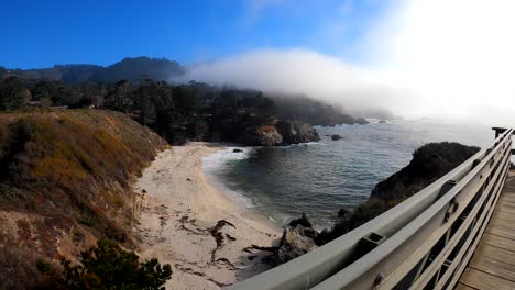 ruta de senderismo costera del parque estatal point lobos