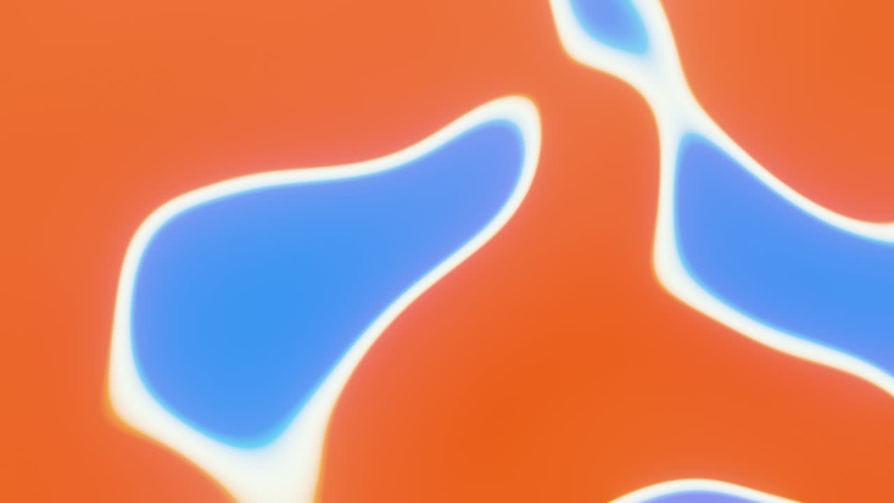 Alternating wave animation of colored flowing colors. VJ, Loop animation