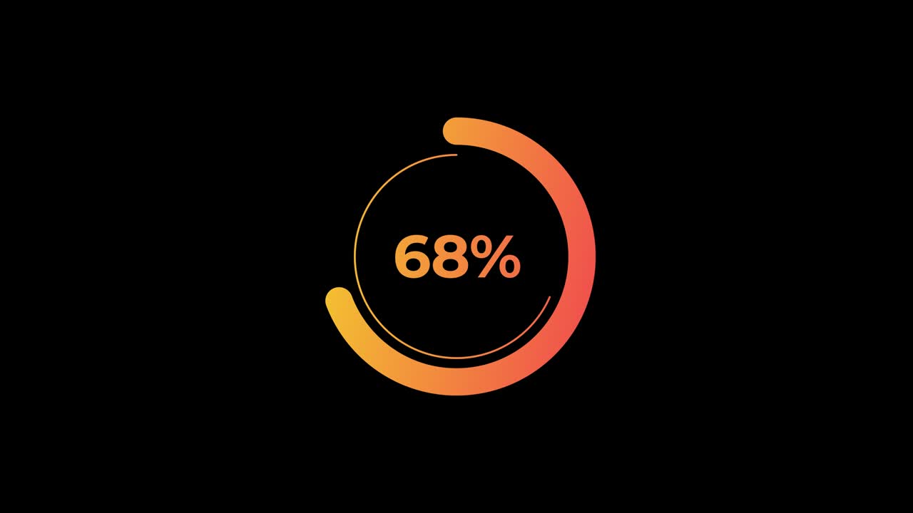 Circle percentage diagrams Science Futuristic Loading Circle Ring.