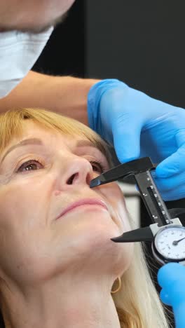 nose measurement consultation