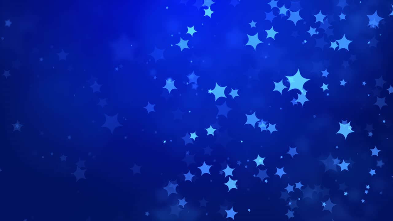Riassunto sfondo stella blu