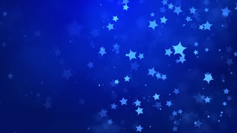 abstract blue star background