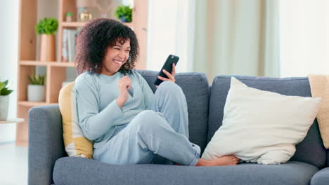 Woman-excited-to-make-online-mobile-purchase