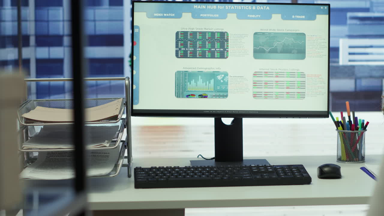 ambiente de oficina moderno y lujoso diseñado para el crecimiento de las empresas