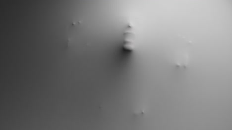 a scary silhouette of a woman appears from the white surface