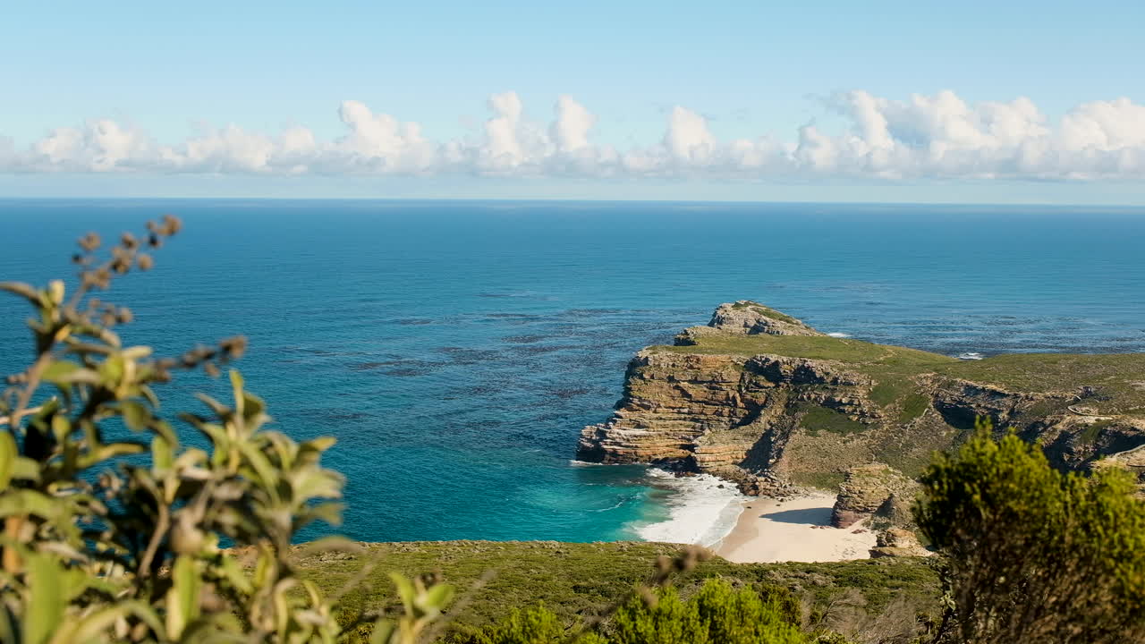 Picturesque and untouched Diaz Beach at Cape Point, South Africa