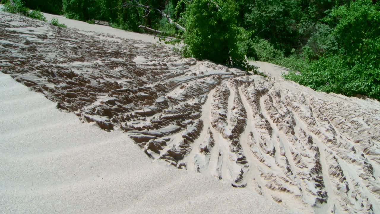 Sand Erosion Landscape