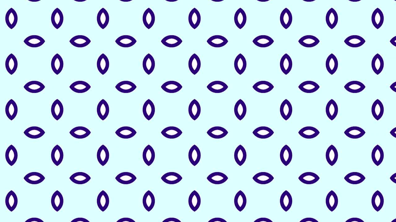 Vertical aqua background with patterned shapes sliding towards left