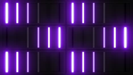 purple neon light wall pattern