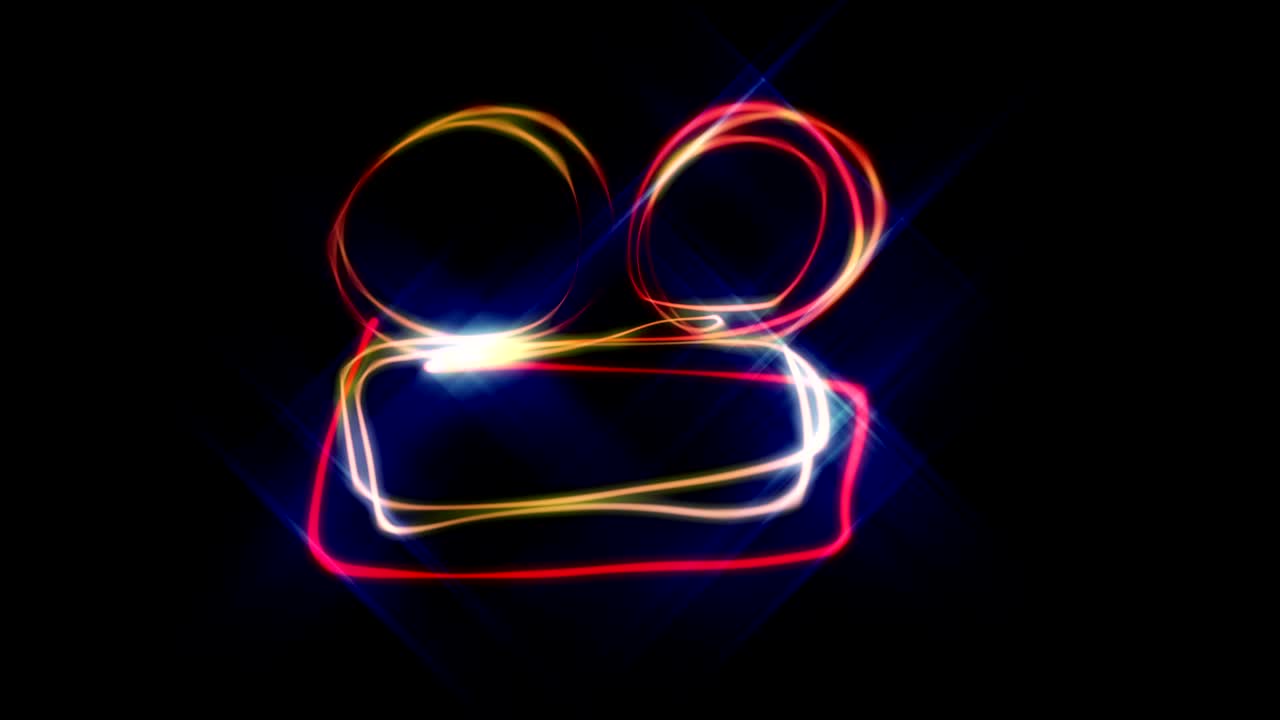 disegno della telecamera 4k