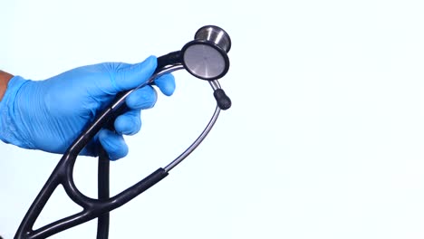 doctor holding a stethoscope