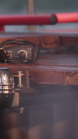 vintage percussion setup