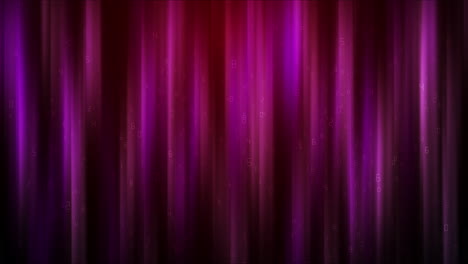 wavy looped animation with flying numbers. purple abstract background. technology concept.