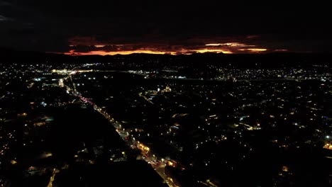 Sonnenuntergang-Der-Stadt-San-Miguel-De-Allende