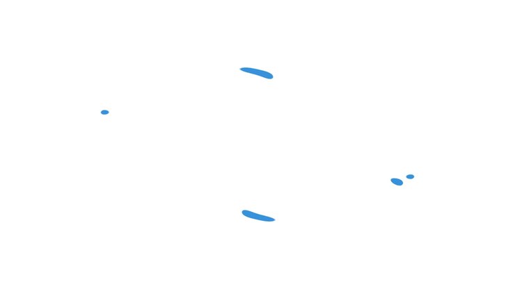 Modern Blue Circle Logo Design