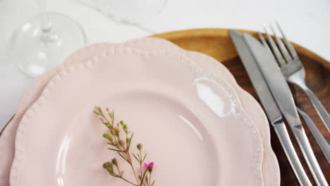 various cutlery on wooden table 4k